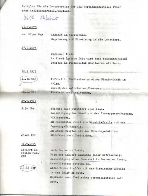 1975-09-12 Reiseprogramm Seite 1
